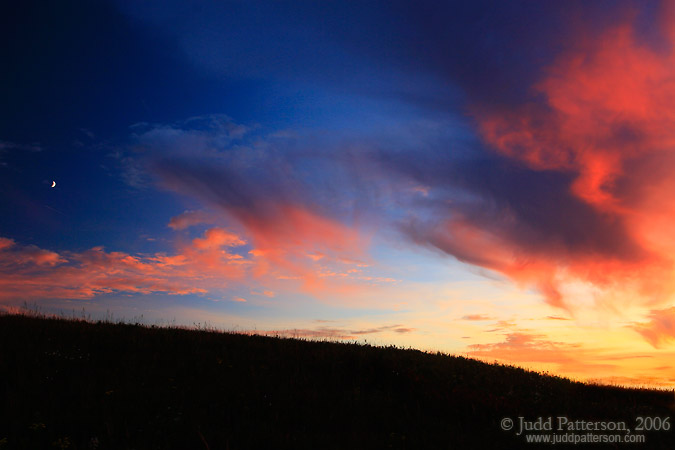 Battle Between Day and Night, Konza Prairie, Kansas, United States