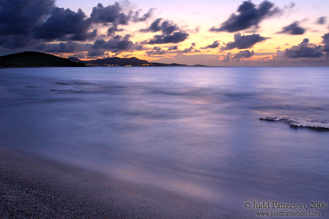 Dusk on the Beach, U.S. Virgin Islands, United States