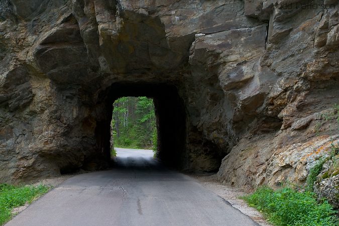 Needles Highway Tunnel, Custer State Park, South Dakota, United States