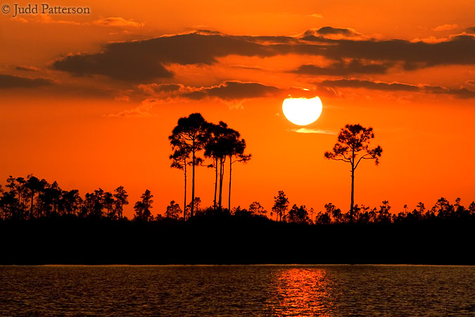 Sundown in the Everglades, Everglades National Park, Florida, United States