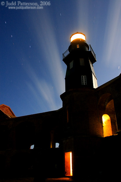 Fort Jefferson Harbor Light, Dry Tortugas National Park, Florida, United States