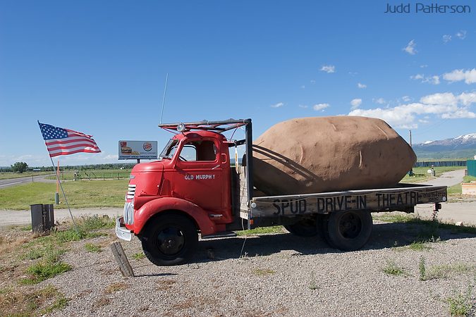 Spud Drive-In Theatre, Driggs, Idaho, United States