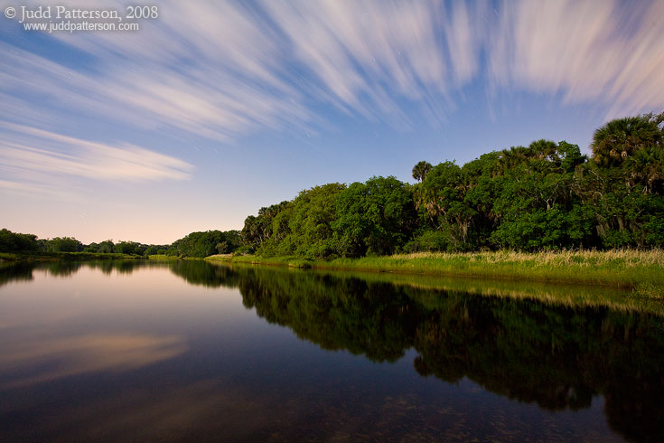 Full Moon Over Myakka, Myakka River State Park, Florida, United States