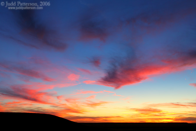 Paint the Sky, Konza Prairie, Kansas, United States