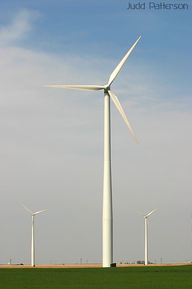 Kansas Wind Turbine, Montezuma, Kansas, United States
