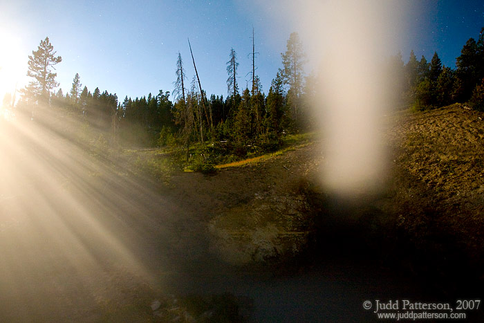 Sleeping Dragon, Yellowstone National Park, Wyoming, United States